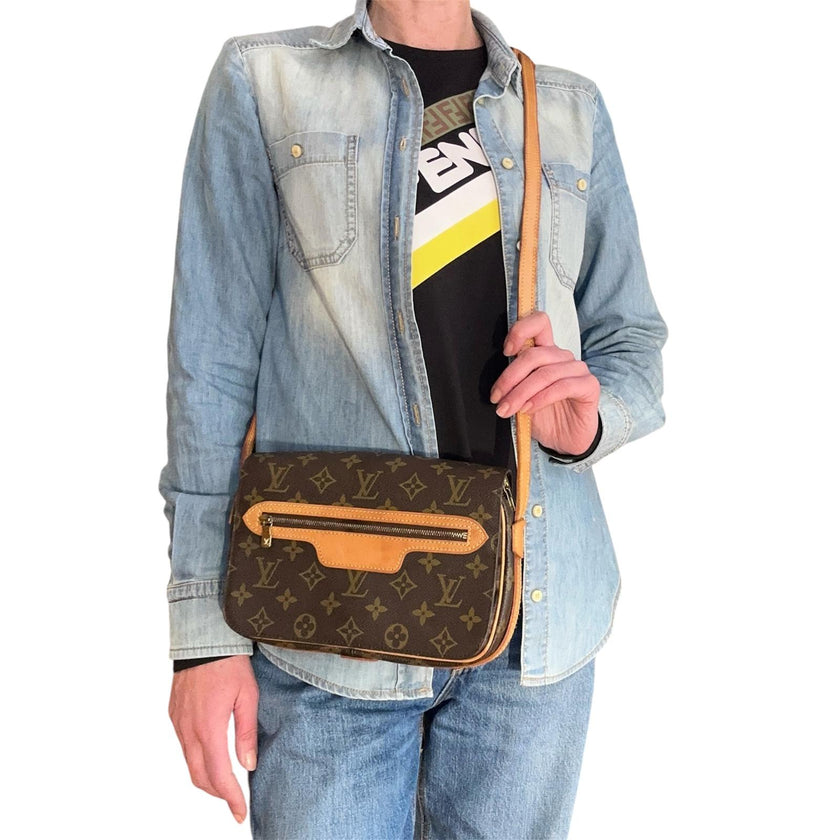Louis Vuitton Borsa a tracolla Saint-Germain in tela Monogram