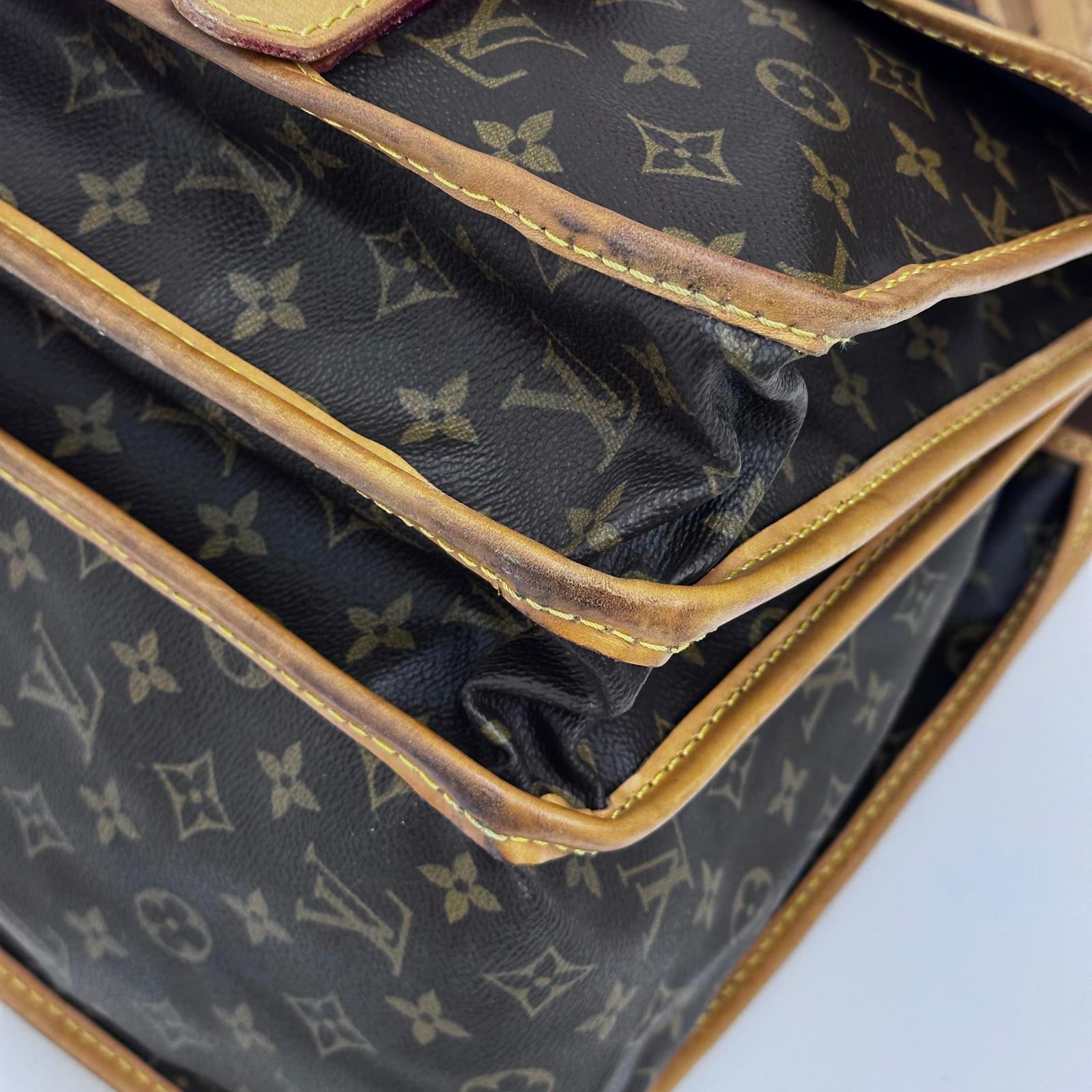 Louis Vuitton Borsa da Viaggio Kleber Briefcase in tela Monogram
