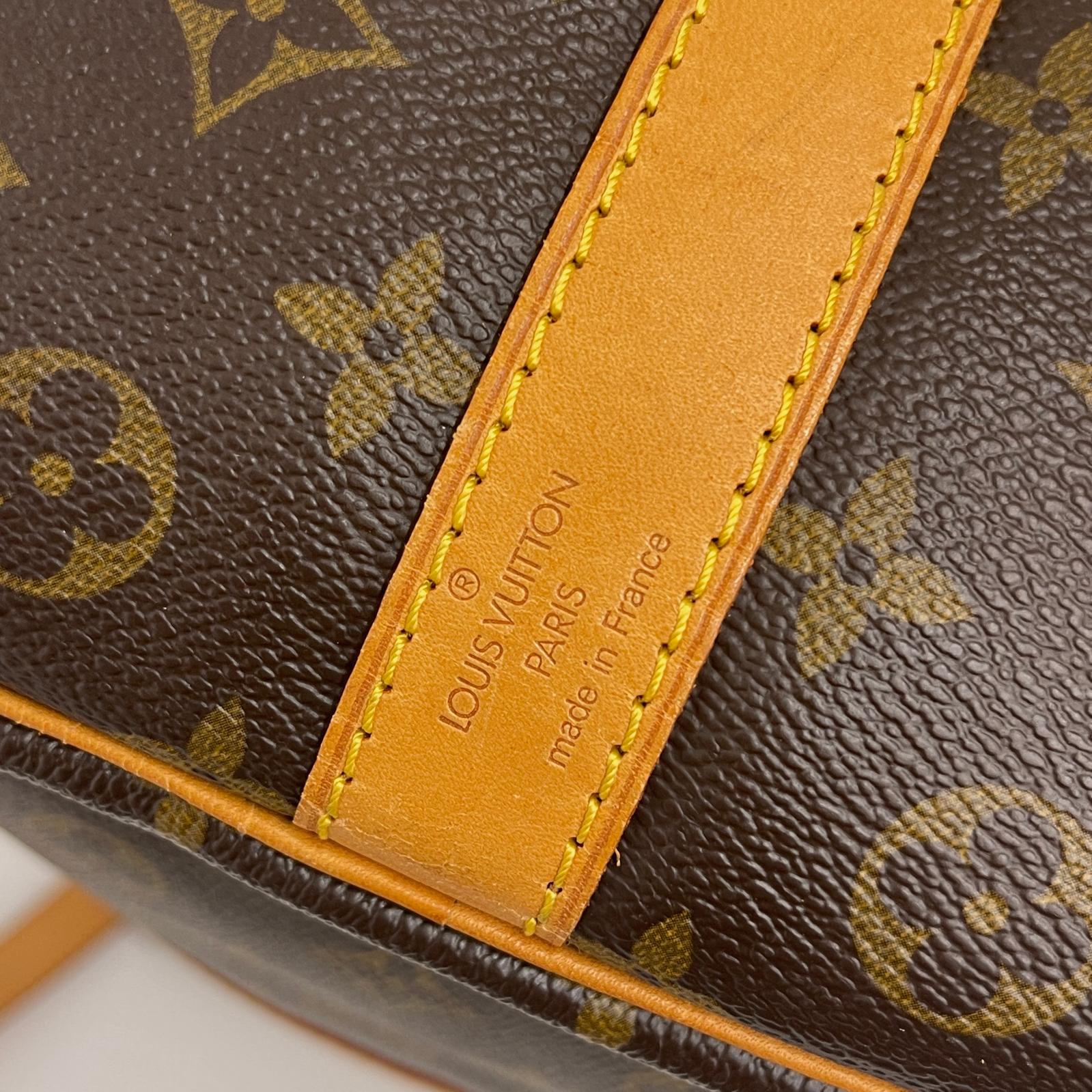 Louis Vuitton Borsa da Viaggio a Tracolla Keepall Bandoulière 50 in Tela Monogram