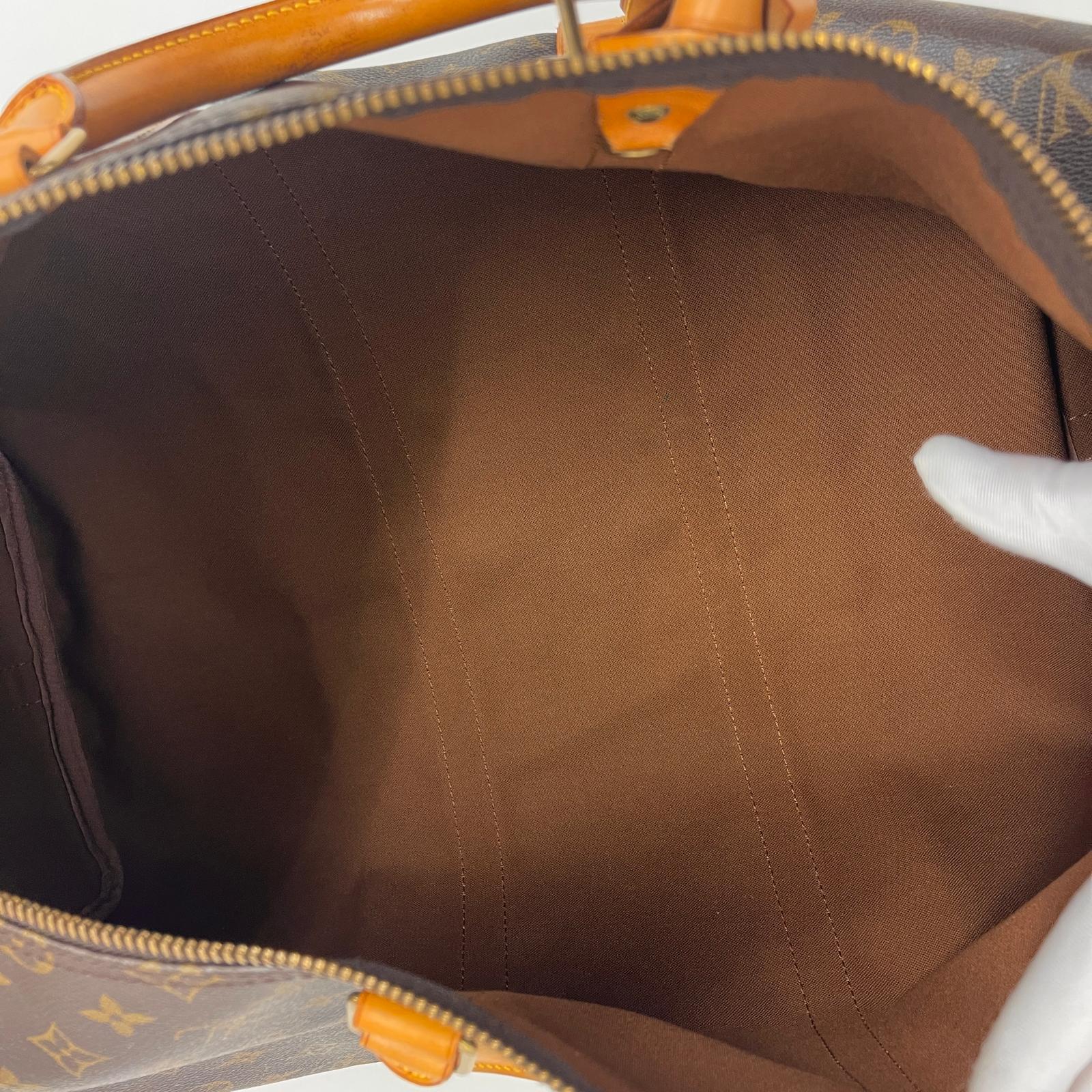 Louis Vuitton Borsa da Viaggio a Tracolla Keepall Bandoulière 50 in Tela Monogram