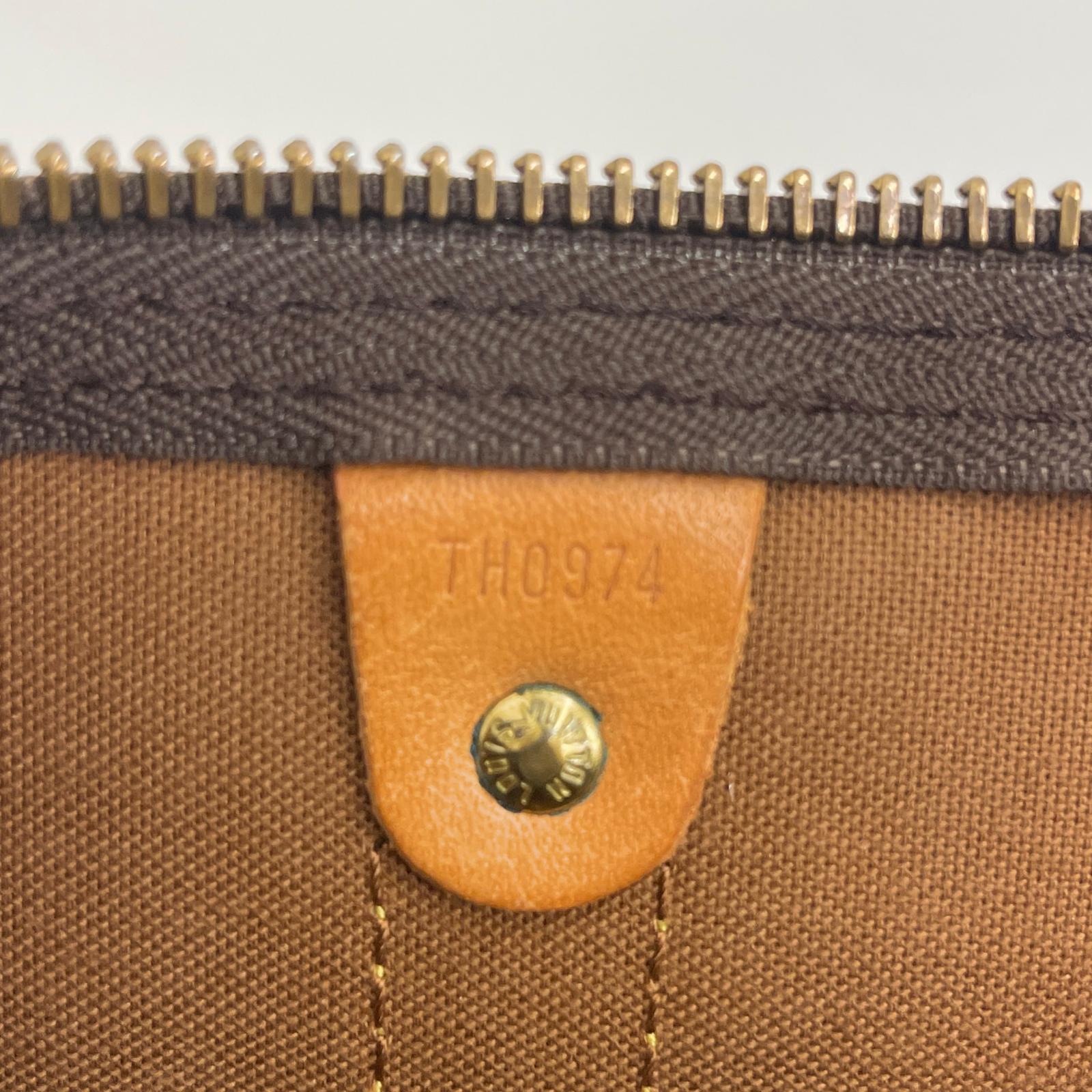 Louis Vuitton Borsa da Viaggio a Tracolla Keepall Bandoulière 50 in Tela Monogram