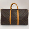 Louis Vuitton Borsa da Viaggio a Tracolla Keepall Bandoulière 50 in Tela Monogram
