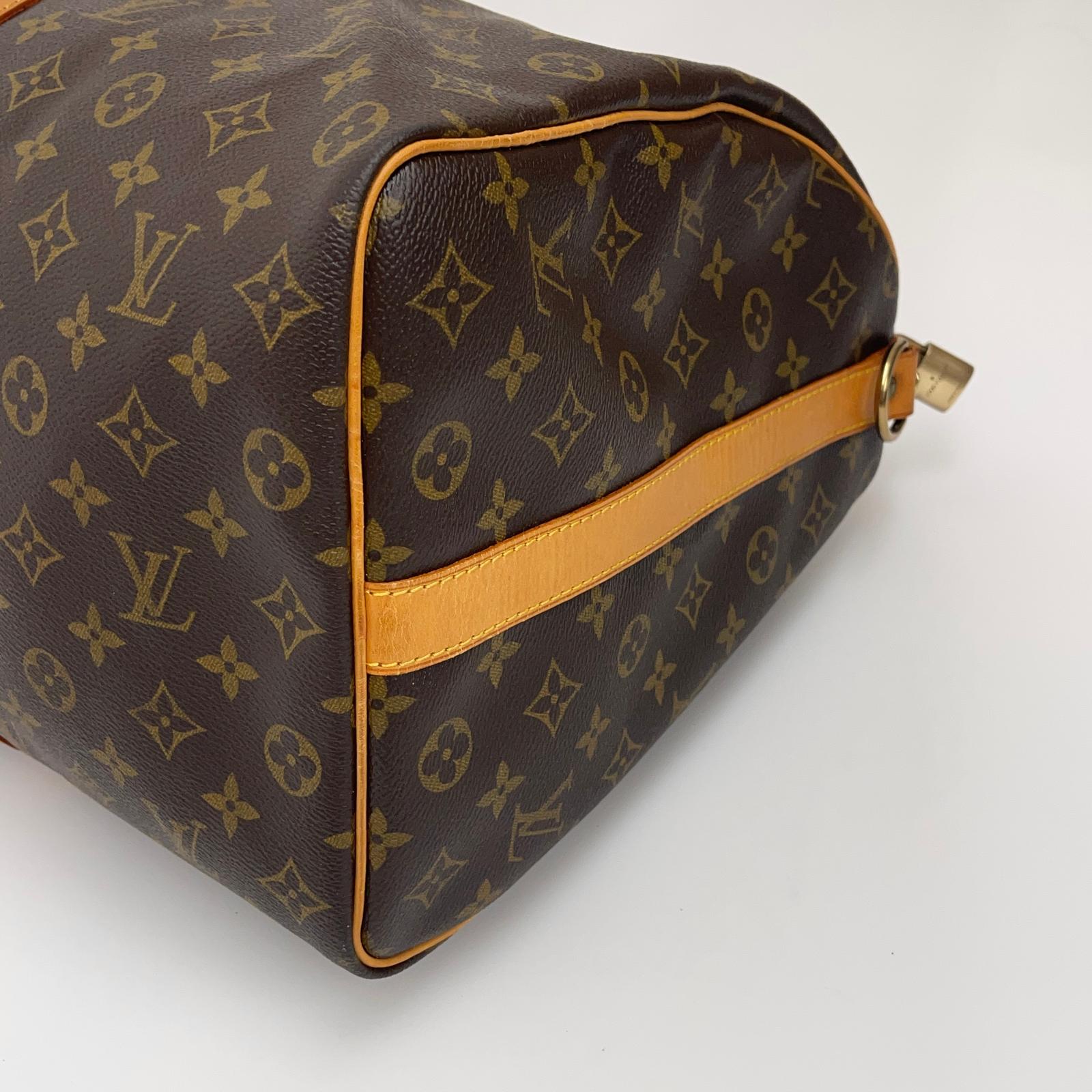 Louis Vuitton Borsa da Viaggio a Tracolla Keepall Bandoulière 50 in Tela Monogram
