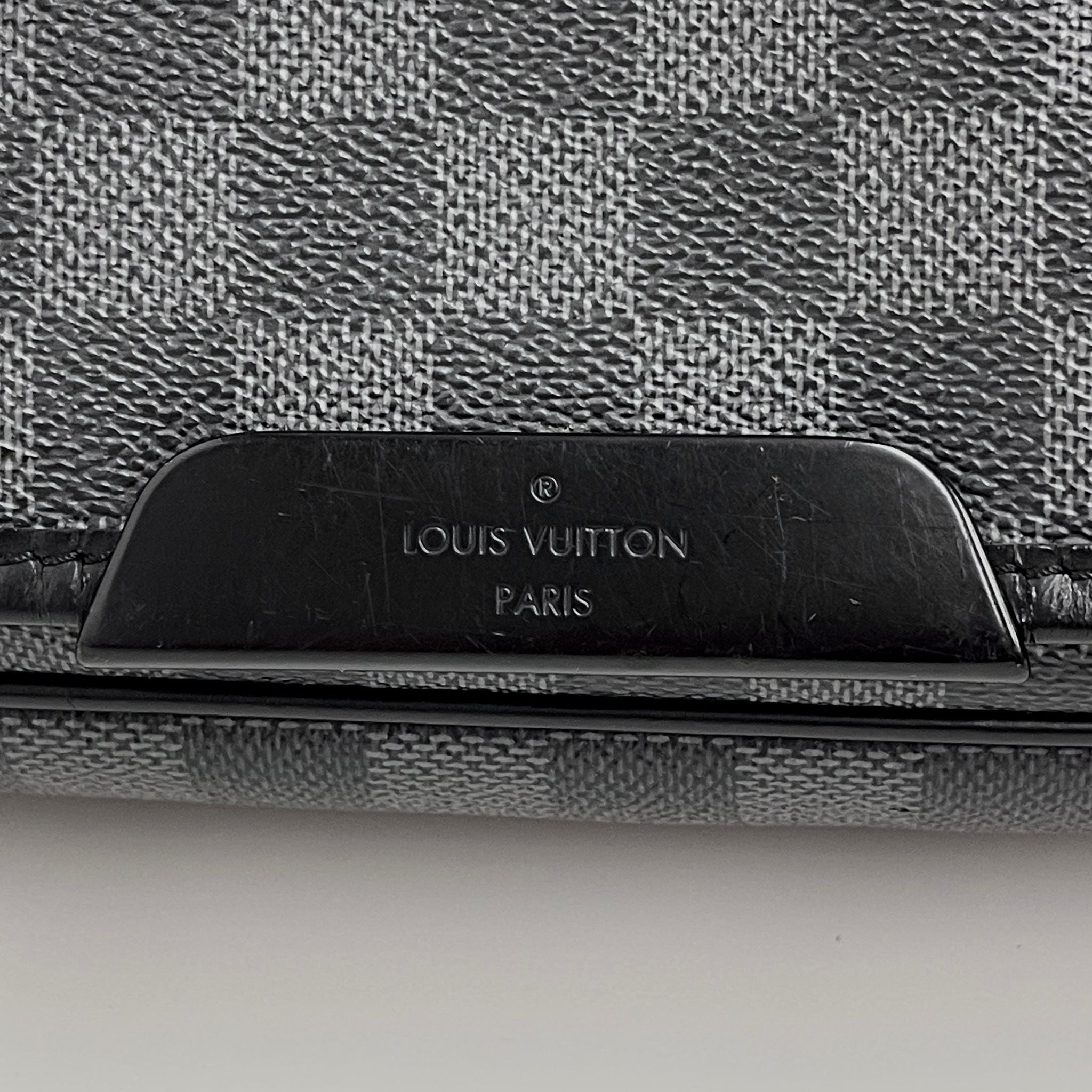 Louis Vuitton Cartella da Lavoro Daniel GM Damier Graphite