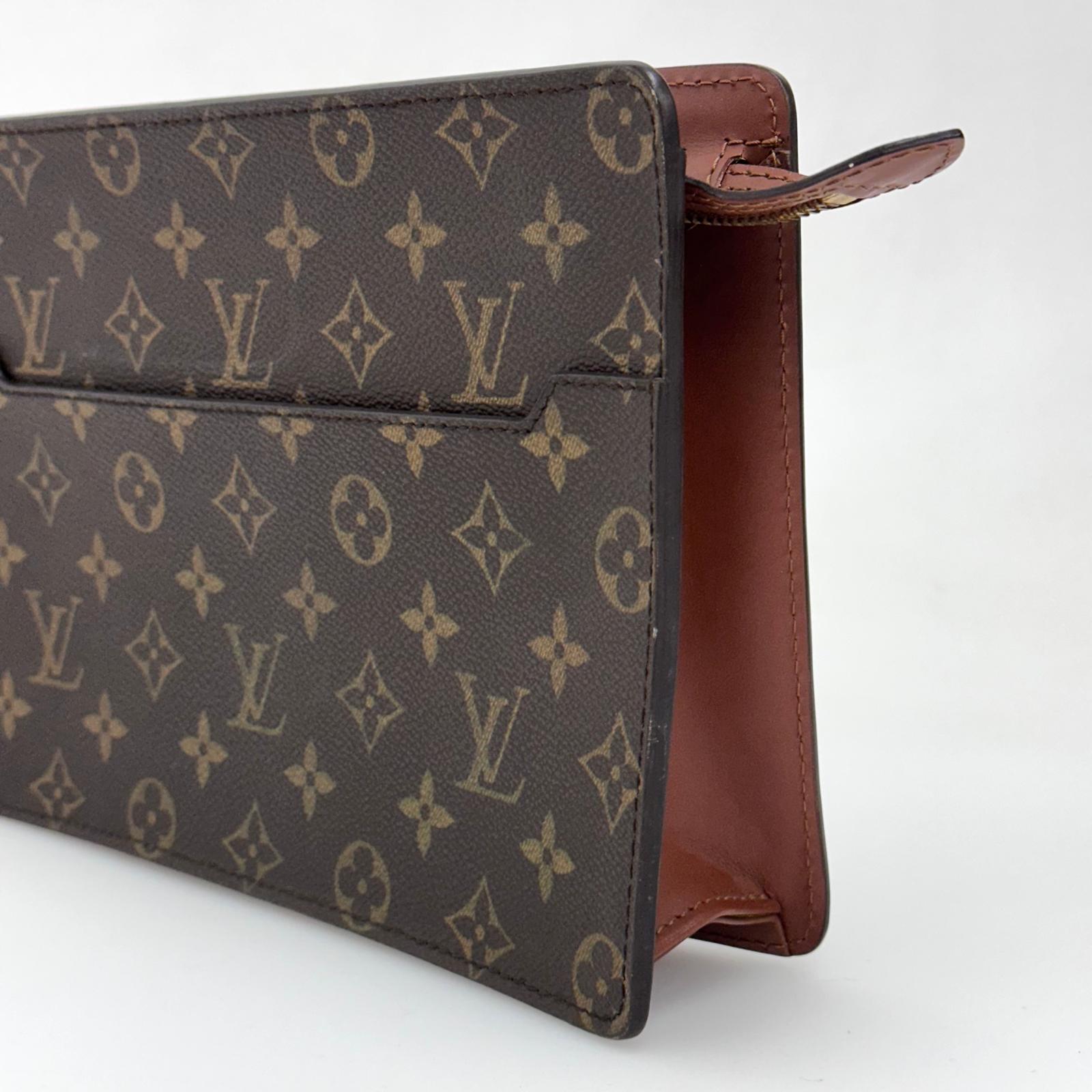 Louis Vuitton Clatch Pochette in tela Monogram