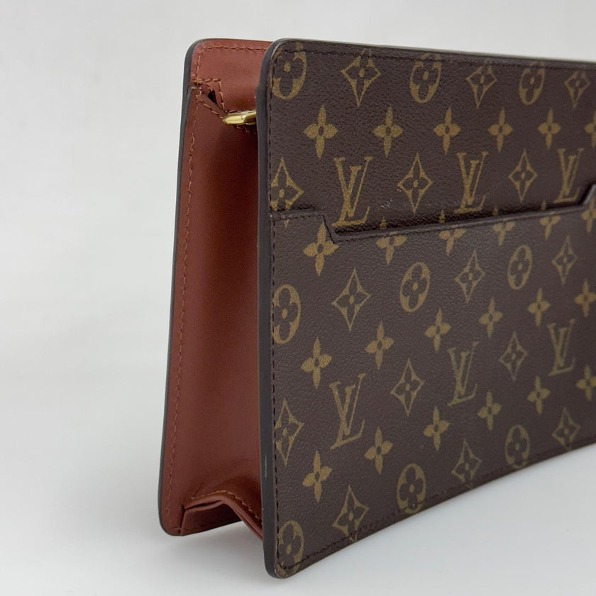 Louis Vuitton Clatch Pochette in tela Monogram