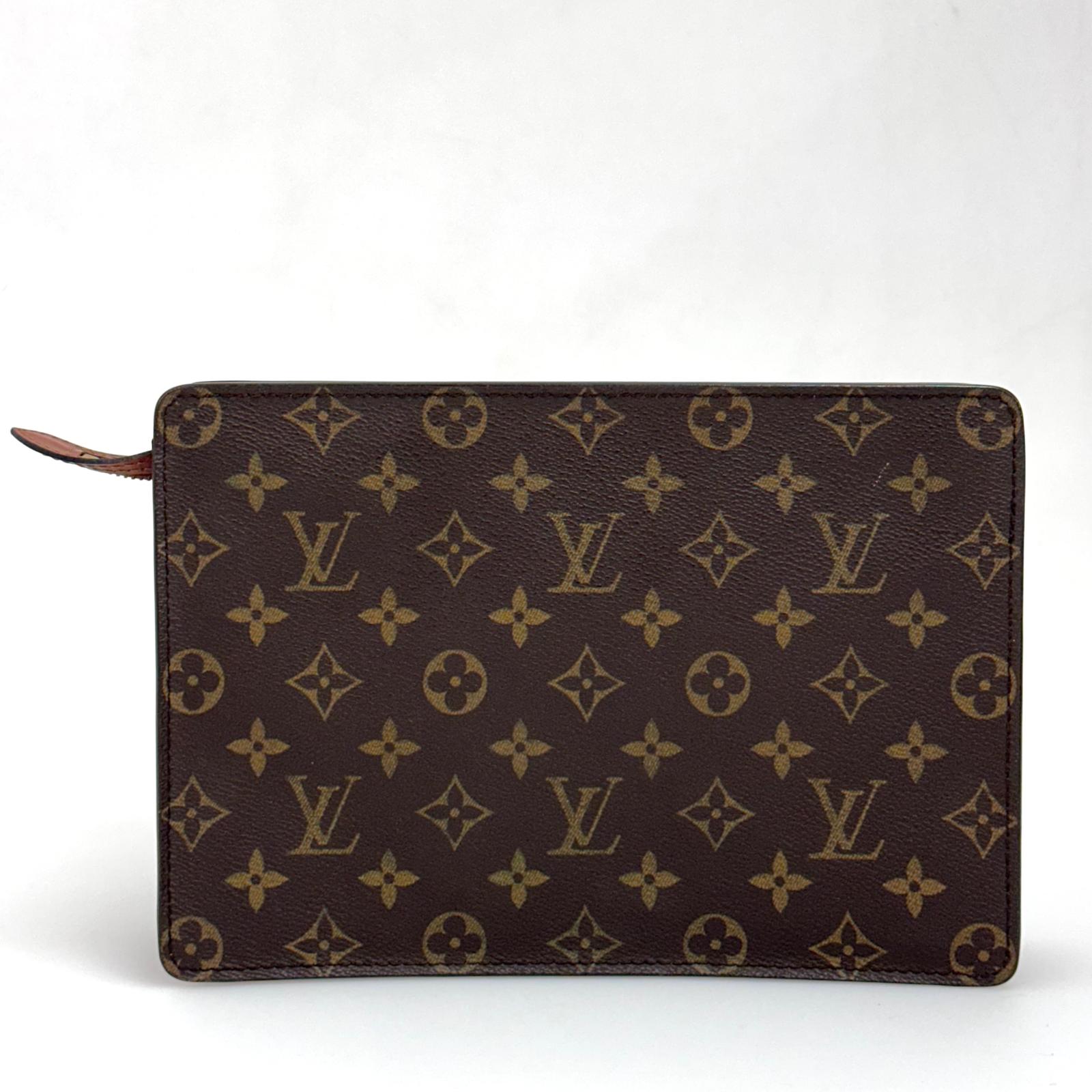 Louis Vuitton Clatch Pochette in tela Monogram