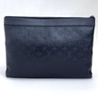 Louis Vuitton Maxi Pochette Monogram Empreinte in pelle nera
