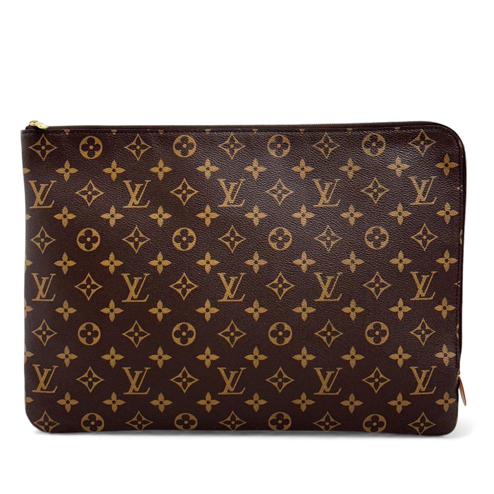 Louis Vuitton Pochette Portadocumenti Monogram in Tela Monogram