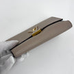 Louis Vuitton Portafoglio Capucines in pelle beige
