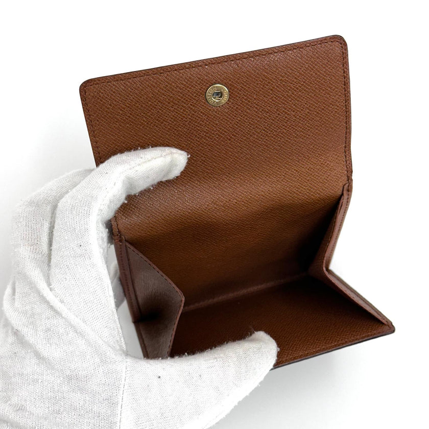 Louis Vuitton Portafoglio Compatto in Tela Monogram