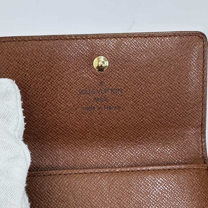 Louis Vuitton Portafoglio Compatto in Tela Monogram