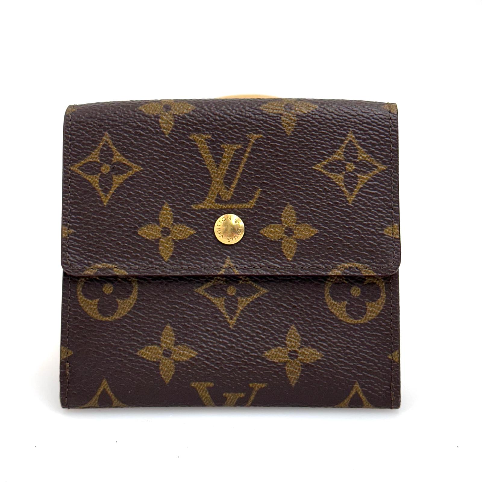 Louis Vuitton Portafoglio Compatto in Tela Monogram