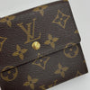 Louis Vuitton Portafoglio Compatto in Tela Monogram