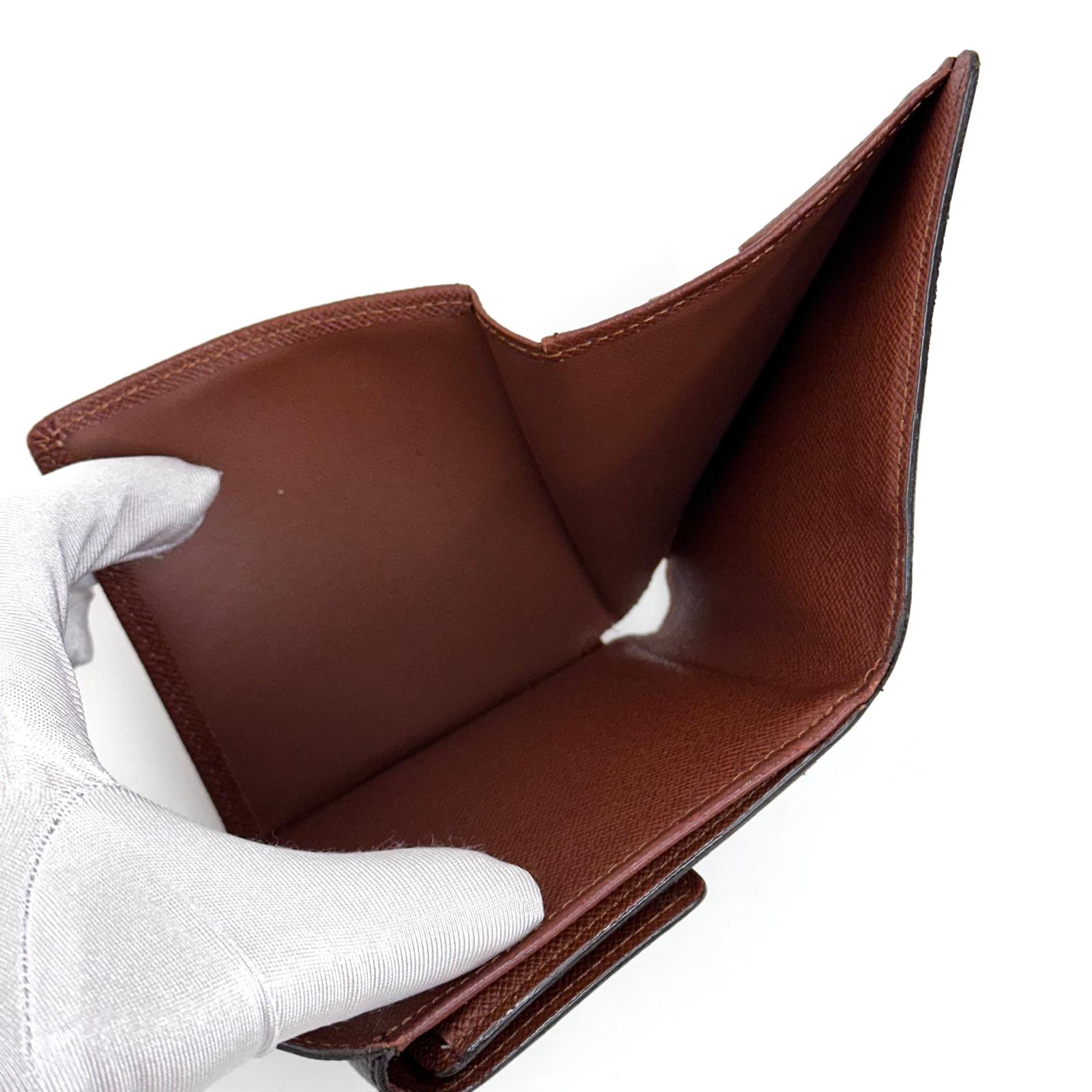 Louis Vuitton Portafoglio Elise Bi-Fold in Tela Monogram