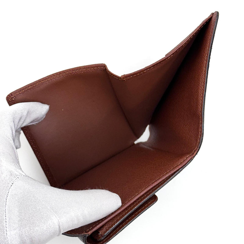 Louis Vuitton Portafoglio Elise Bi-Fold in Tela Monogram