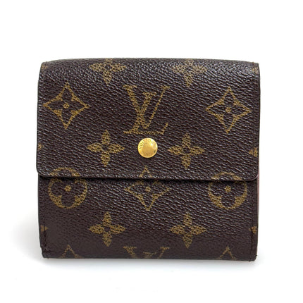 Louis Vuitton Portafoglio Elise Bi-Fold in Tela Monogram