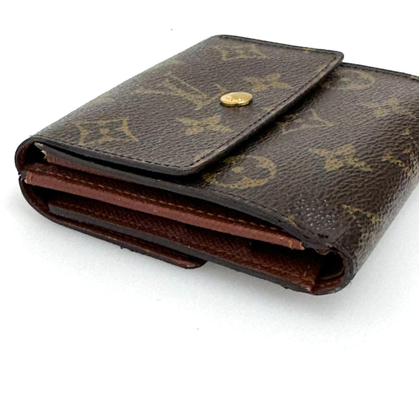 Louis Vuitton Portafoglio Elise Bi-Fold in Tela Monogram