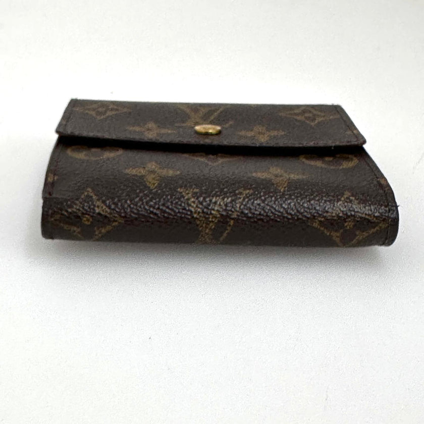 Louis Vuitton Portafoglio Elise Bi-Fold in Tela Monogram