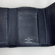 Louis Vuitton Portafoglio Lockme Compact in pelle nera