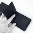 Louis Vuitton Portafoglio Multiple in pelle Taïga nero
