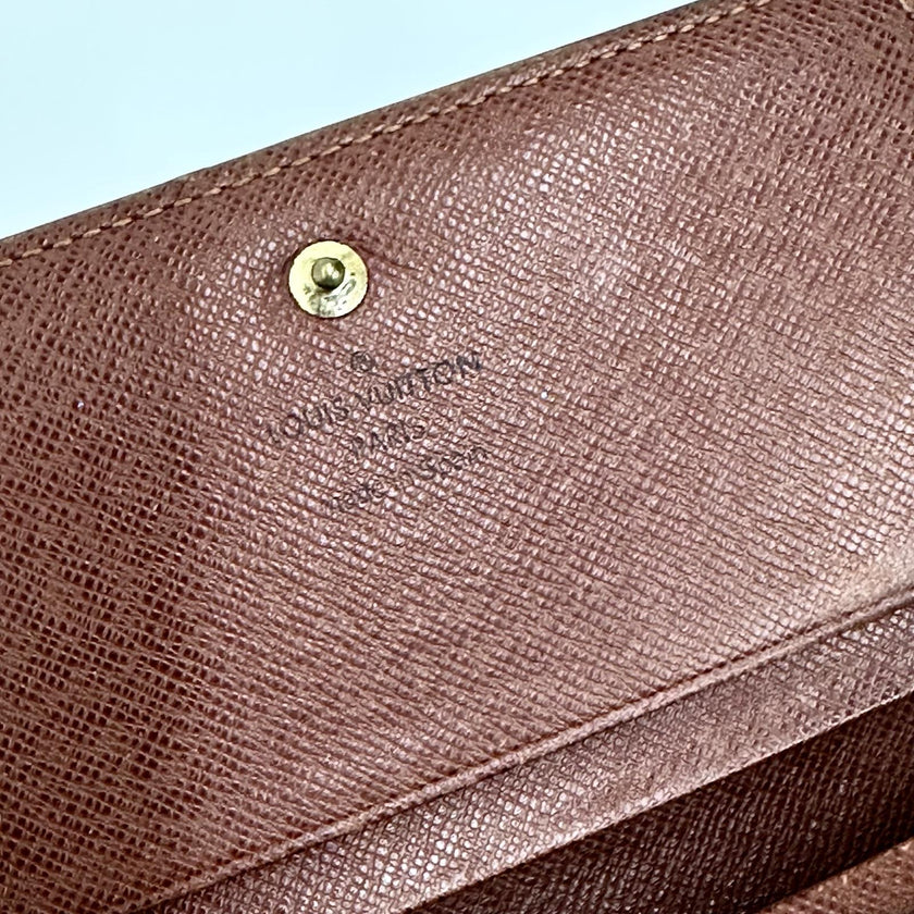Louis Vuitton Portafoglio Sarah Monogram Canvas