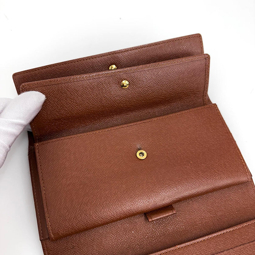 Louis Vuitton Portafoglio Sarah in Tela Monogram