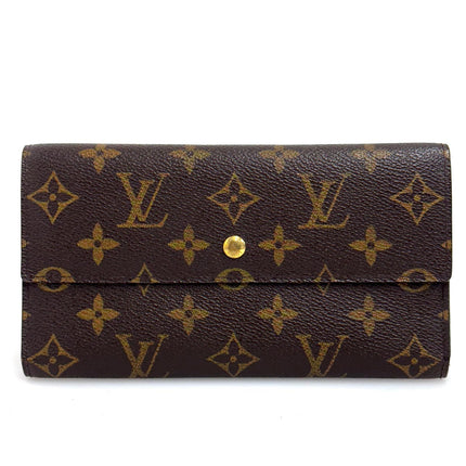 Louis Vuitton Portafoglio Sarah in Tela Monogram