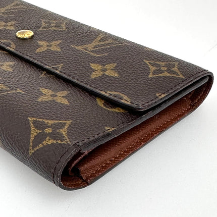 Louis Vuitton Portafoglio Sarah in Tela Monogram