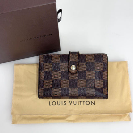 Louis Vuitton Portafoglio Viennois Damier Ébène