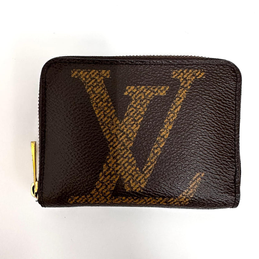 Louis Vuitton Portafoglio Zippy Coin Purse Giant Monogram Reverse