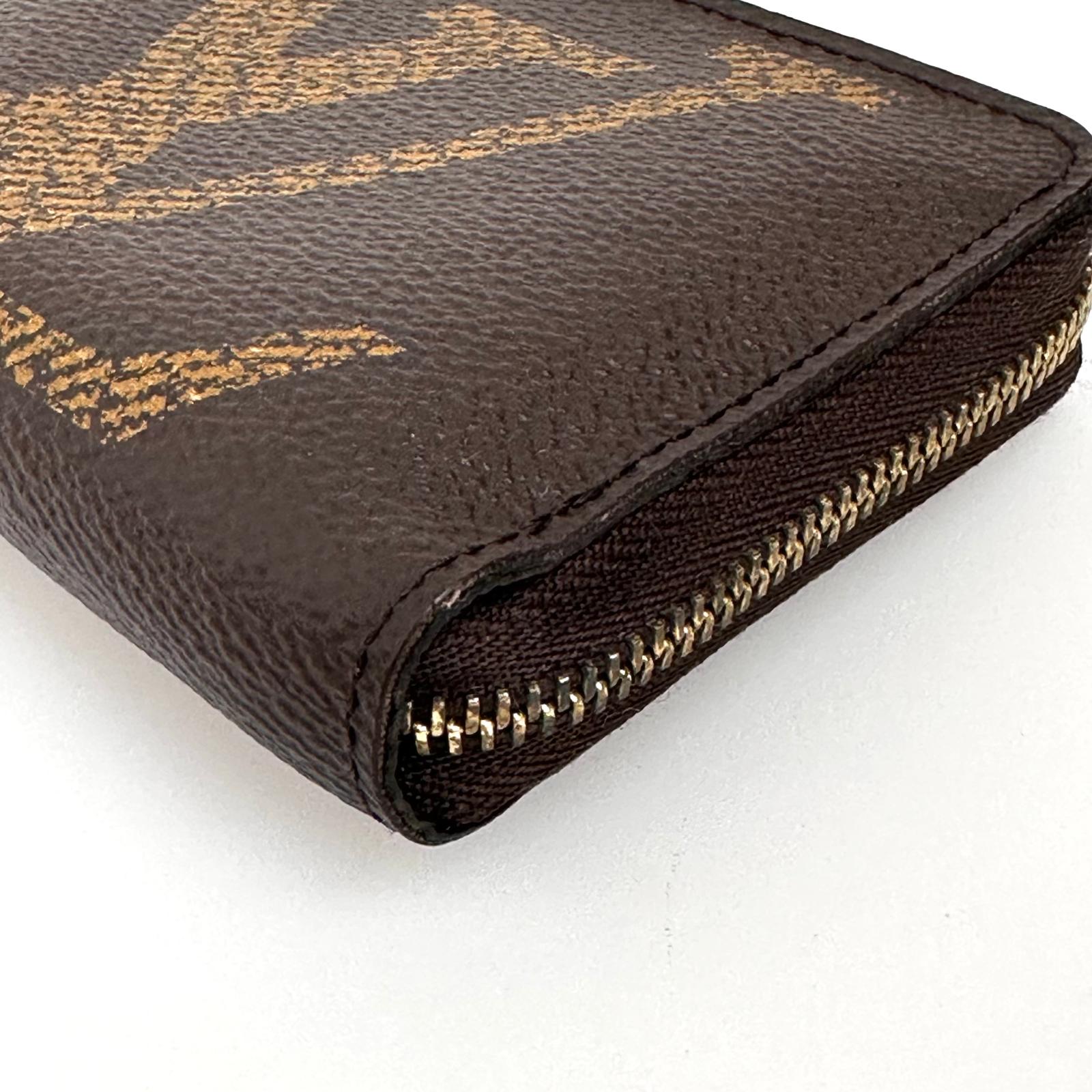 Louis Vuitton Portafoglio Zippy Coin Purse Giant Monogram Reverse