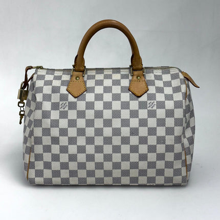Louis Vuitton Speedy 30 in tela Damier Azur