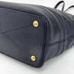 Louis Vuitton borsa a spalla Citadine GM in pelle Monogram Empreinte blu navy