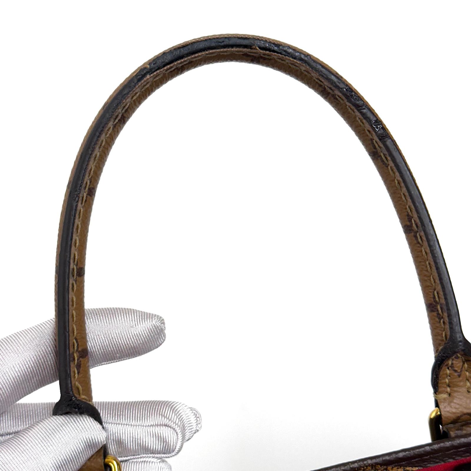 Louis Vuitton borsa a spalla OnTheGo MM Monogram Reverse