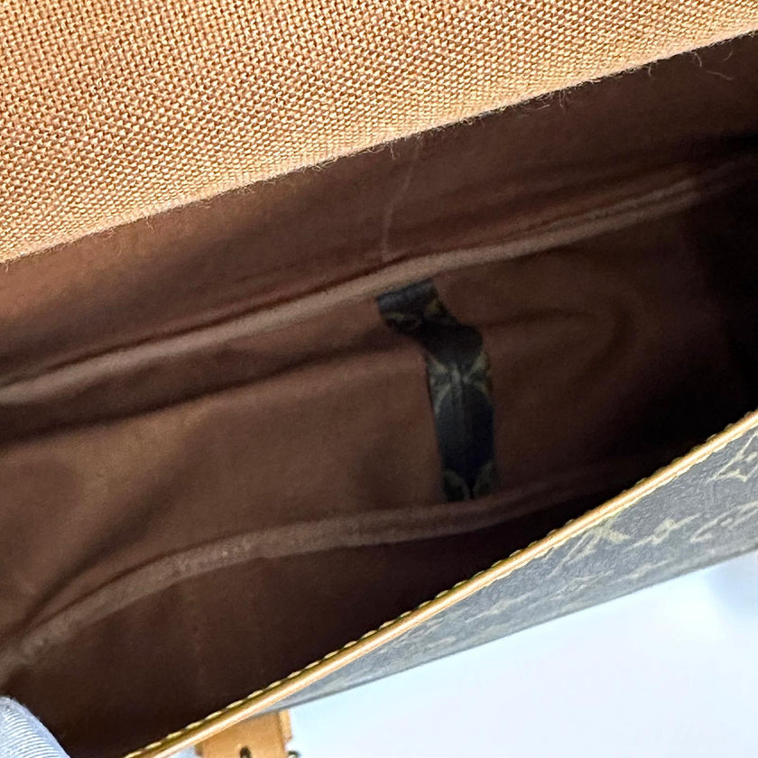 Louis Vuitton borsa a spalla Saumur 40 in tela Monogram