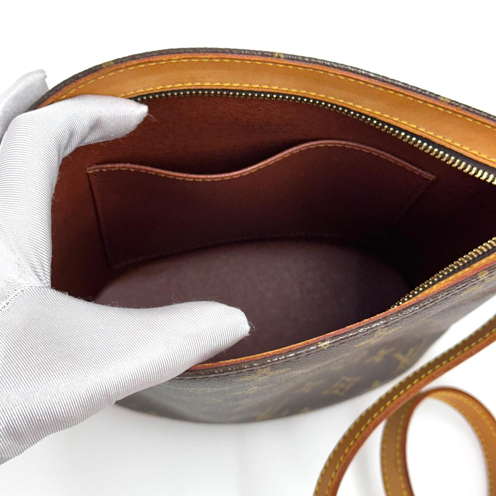 Louis Vuitton borsa a tracolla Drouot in tela Monogram