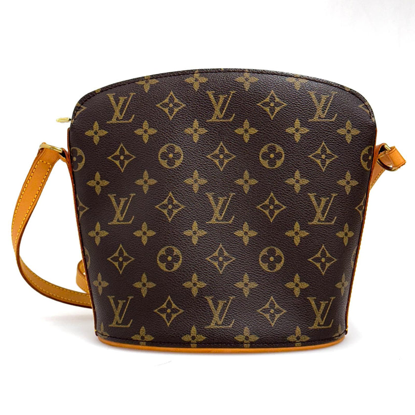 Louis Vuitton borsa a tracolla Drouot in tela Monogram