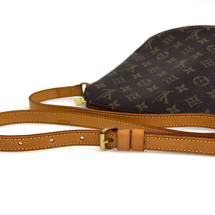 Louis Vuitton borsa a tracolla Drouot in tela Monogram