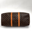 Louis Vuitton borsa da viaggio Keepall 50 in tela Monogram