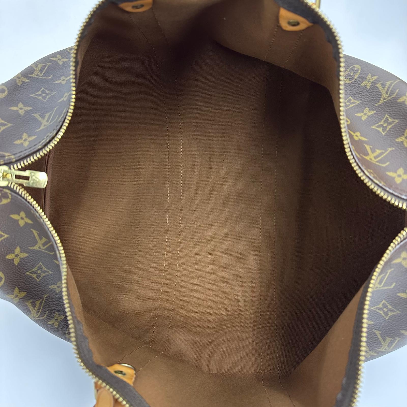 Louis Vuitton borsa da viaggio Keepall 50 in tela Monogram