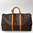 Louis Vuitton borsa da viaggio Keepall 50 in tela Monogram