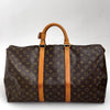 Louis Vuitton borsa da viaggio Keepall 50 in tela Monogram