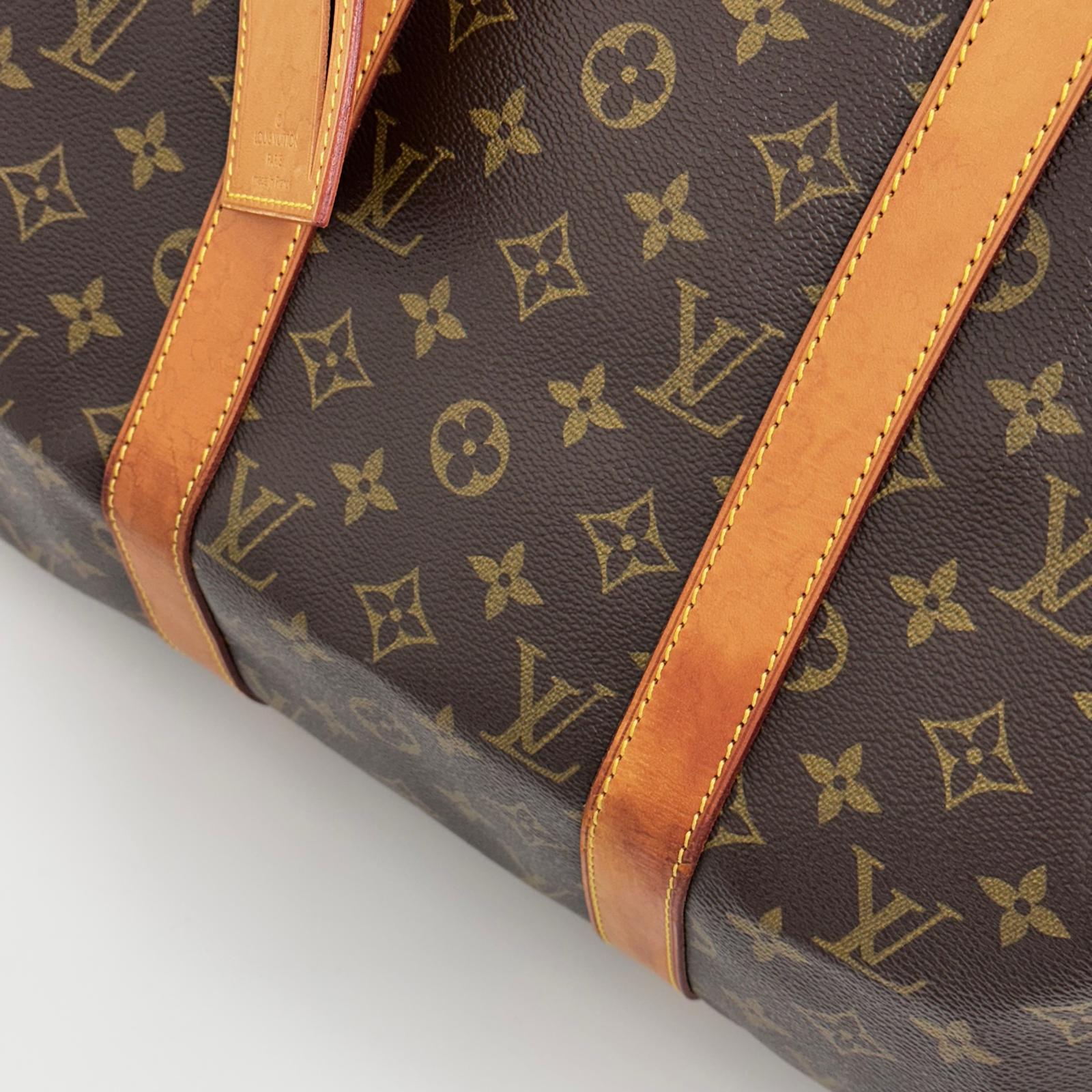 Louis Vuitton borsa da viaggio Keepall 50 in tela Monogram