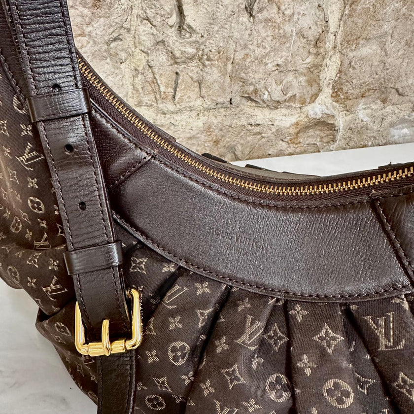 Louis Vuitton Borsa Hobo Rhapsodie Idylle in Tela Marrone