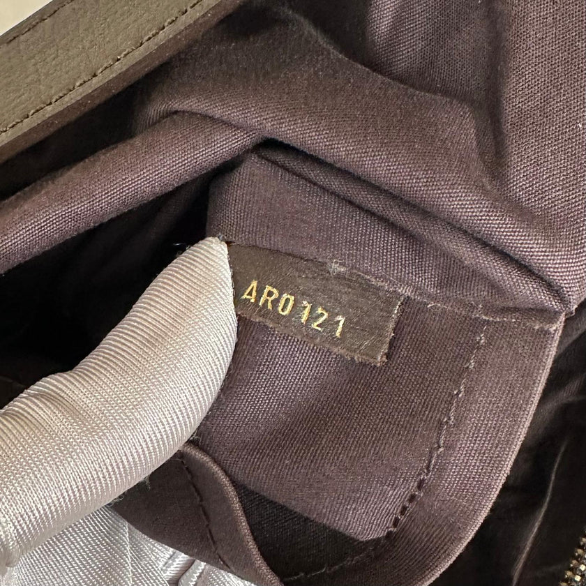 Louis Vuitton Borsa Hobo Rhapsodie Idylle in Tela Marrone