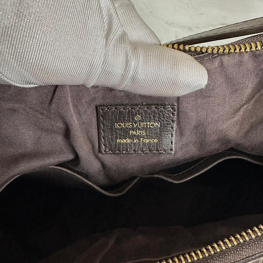 Louis Vuitton Borsa Hobo Rhapsodie Idylle in Tela Marrone