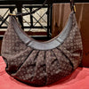 Louis Vuitton Borsa Hobo Rhapsodie Idylle in Tela Marrone