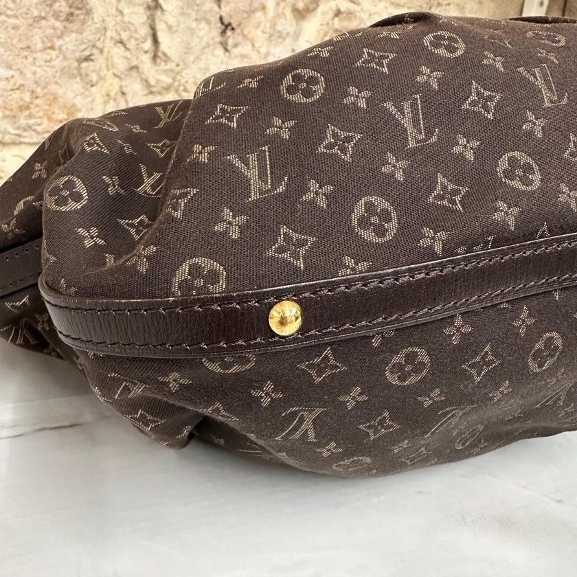 Louis Vuitton Borsa Hobo Rhapsodie Idylle in Tela Marrone