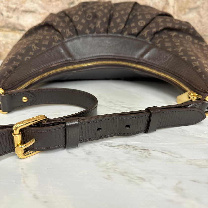 Louis Vuitton Borsa Hobo Rhapsodie Idylle in Tela Marrone